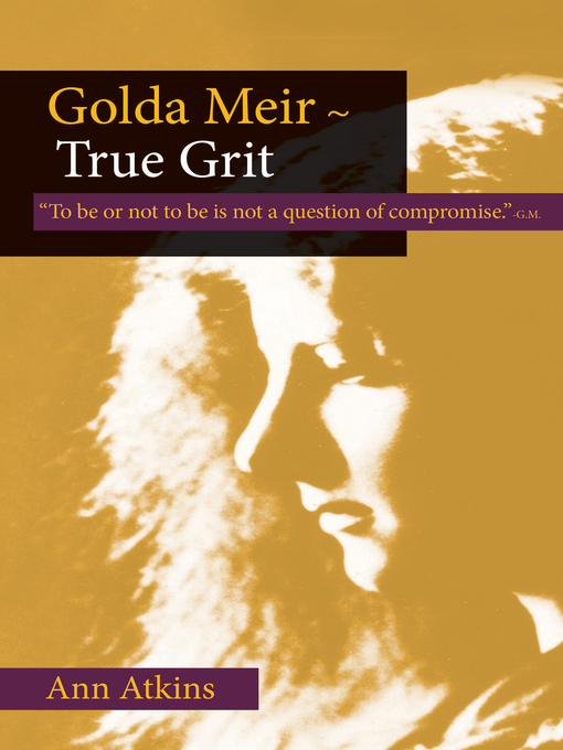 Title details for Golda Meir by Ann Atkins - Available
